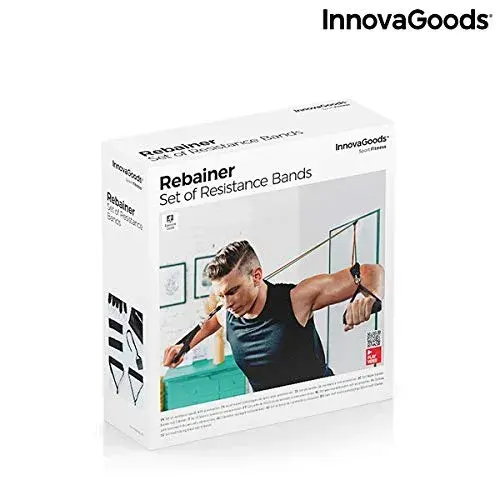 InnovaGoods Conjunto de Faixas de Resistência 5 Unissexo com Acessórios