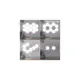 InnovaGoods Conjunto de Painéis LED Hexagonais Luminosidade Branca