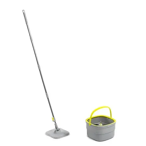 InnovaGoods Esfregona Rotativa com Balde de Separaçã