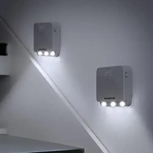InnovaGoods Luz LED Sensor de Movimento Lumtoo 2 Unidades