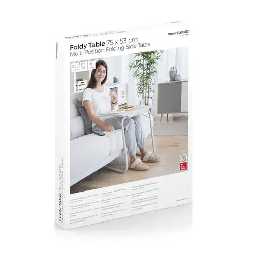 InnovaGoods Mesa Apoio Dobravel Multimaterial