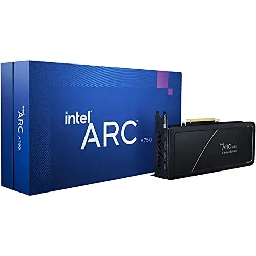 Intel Arc A750 8GB GDDR6 2050 MHz VRAM