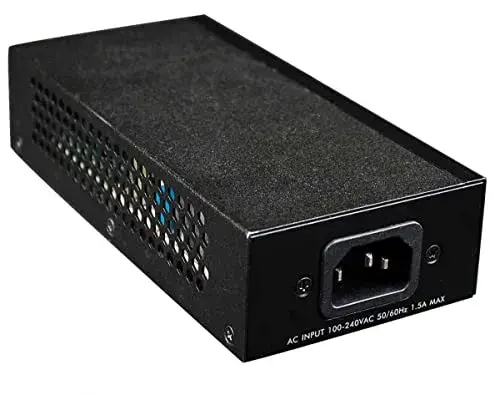 Intellinet PoE+ Injektor 1-Gigabit 1-Port Schwarz