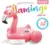 Intex Figura Insuflável de Vinil para Piscina Flamingo