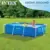 Intex Piscina Metal Frame Retangular 260x160x65cm