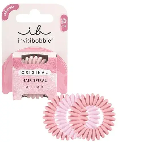 Invisibobble Elásticos para Cabelo Rosa