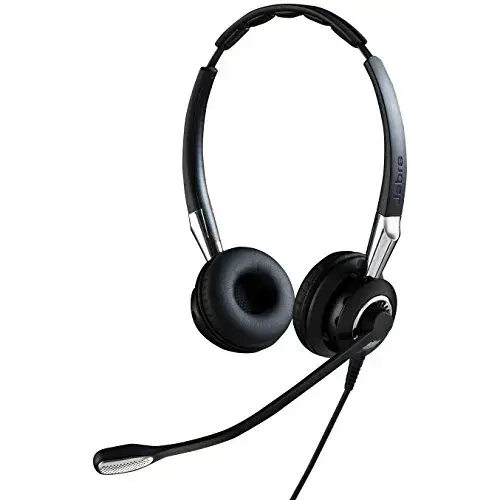 Jabra 2400 II auscultador com microfone preto