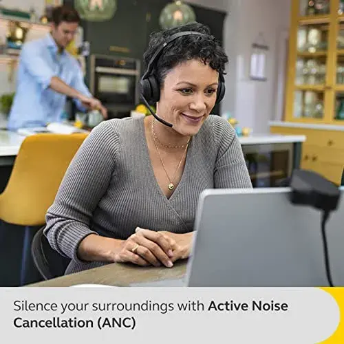 Jabra Evolve2 55 auscultador com microfone preto