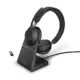 Jabra Evolve2 65 auscultador com microfone preto