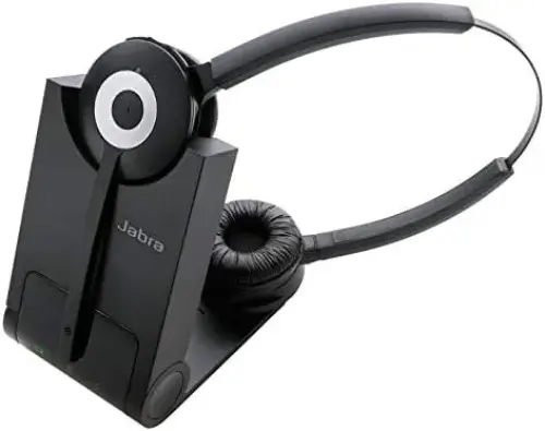Jabra Pro 920 Duo auscultador com microfone preto