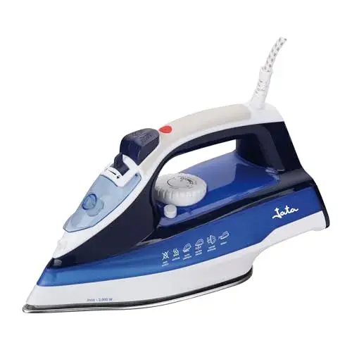 Jata Ferro a Vapor PL618 2600W Preto, Azul, Branco