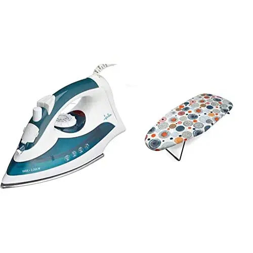 Jata PL120 2200W Azul, Branco Vapor Vertical, Auto-limpeza