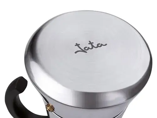 Jata Odín 4 Chaves Inox Amarela Cafeteira Italiana