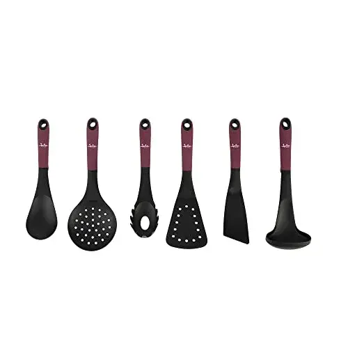 Jata Utensílios de Cozinha Nylon com Cabo de Silicone