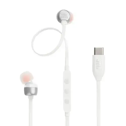 JBL Tune 310C Auriculares intra-aurais USB-C Branco
