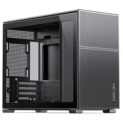 Jonsbo D31 MESH Vidro Temperado PC Micro-ATX Preto