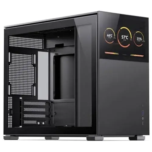 Jonsbo D31 STD Black Caixa Micro-ATX Preto com Visor Vidro Temperado