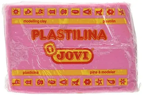 Jovi Pasta de Modelar Rosa 350g Massa que Não Endurece