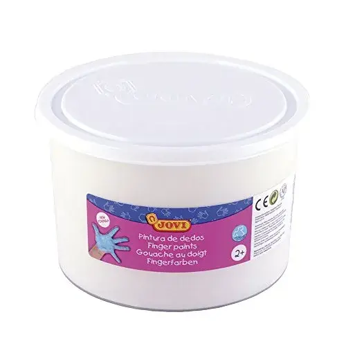 Jovi Guache de Dedos Branco 500ml