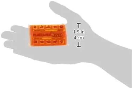 Jovi Pasta de Modelar Laranja 70g Massa que Não Endurece