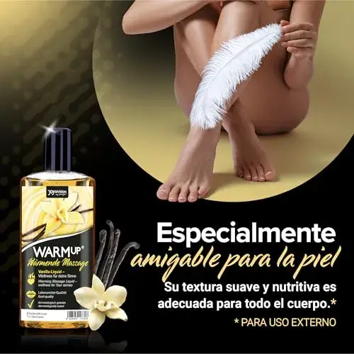 JoyDivision WARMup Óleo Corporal Vanilla 150ml