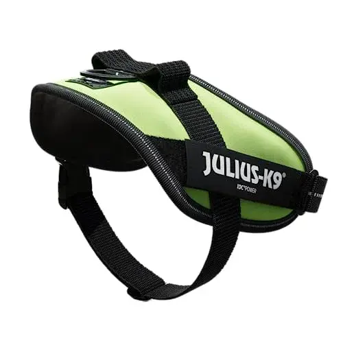 Julius-K9 Peitoral IDC Amarelo Neon 96-138 cm