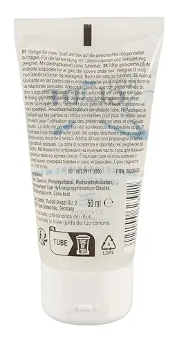 Just Glide Lubrificante 50ml Suave Duradouro Para Pele Sensível