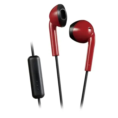 JVC HA-F19M-RB Headphones in-ear wired red