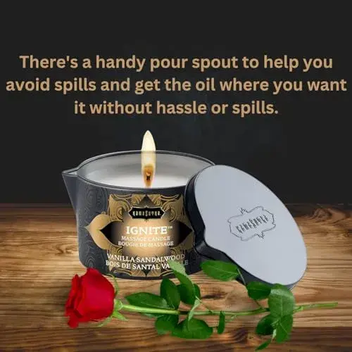 Kamasutra Linha Sândalo Tahiti Vela de Massagem