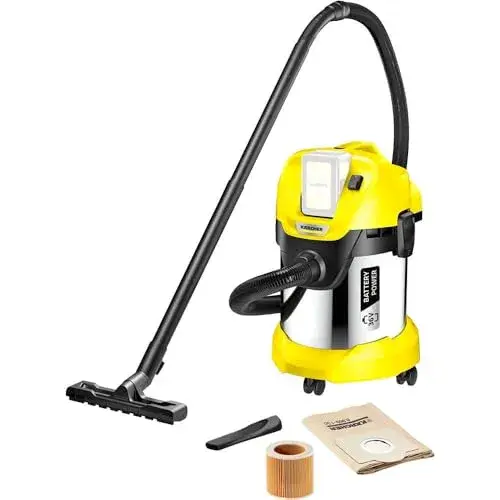 Karcher WD 3 Battery 300W Aspirador Multiuso Portátil