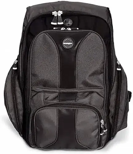 Kensington Contour Backpack 40,6cm Preto Poliuretano