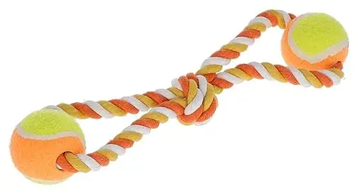 Kerbl Brinquedo Cão de Cordas e Bolas para Cães