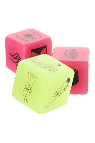 Kheper Games Jogo de Dados Sexo Oral Glow In the Dark