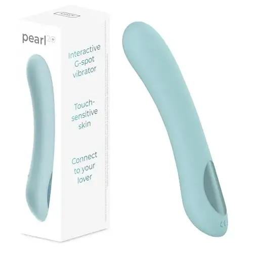 Kiiroo Pearl 2 Vibrador Ponto G Controle Remoto Turquesa