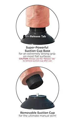 King Cock Vibrador Realista 29cm Preto