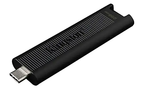 Kingston DataTraveler Max 256GB Preto USB 3.2 Type-C