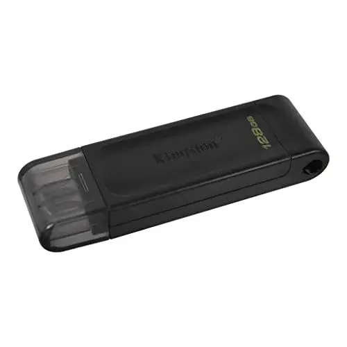 Kingston DT70/128GB 128GB Preto USB-C