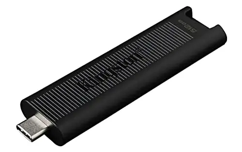 Kingston DTMAX 512GB Preto USB 3.2 Type C