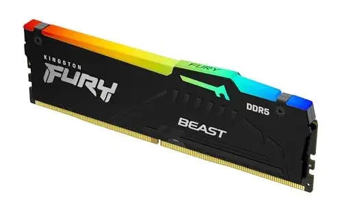 Kingston FURY Beast RGB 16GB DDR5 4800MHz 34