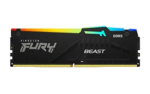 Kingston Fury Beast RGB 16GB DDR5 5200MT/s CL36