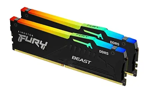 Kingston Fury Beast RGB 64GB DDR5 5600MT/s CL40