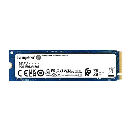 Kingston SNV2S/4000G 4TB SSD NVMe PCIe 4.0 Azul