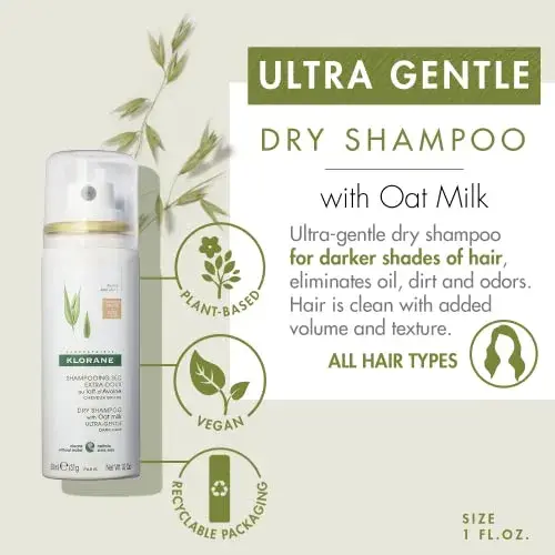 Klorane Shampoo Seco Leite de Aveia 50ml