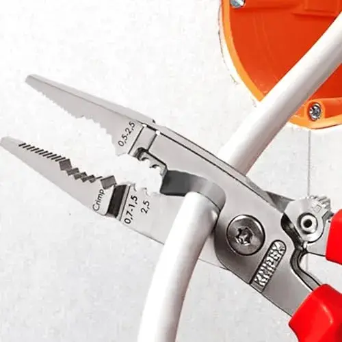 Knipex Alicates Multifuncionais 200mm aço elétrico