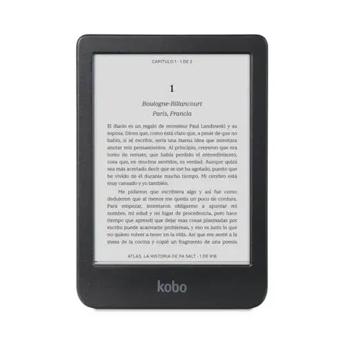 Kobo Clara B&W 6″ E-Ink Carta 1300 Touch Screen Resistente à Água