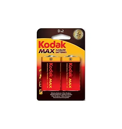 Kodak Pilha Max D LR20 15000mAh Tamanho