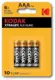 Kodak Pilhas Alcalinas AAA 1000mAh 1,5V