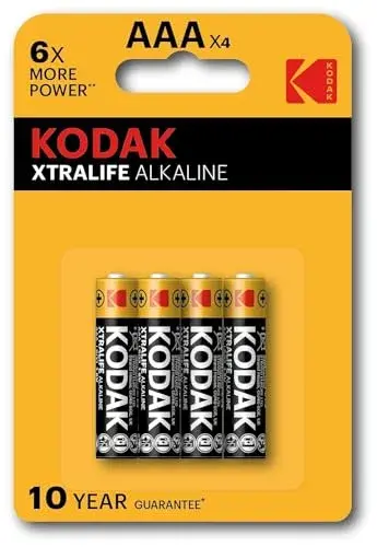 Kodak Pilhas Alcalinas AAA 1000mAh 1,5V
