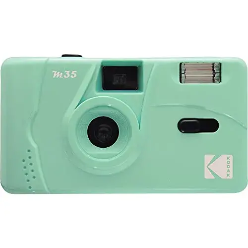 Kodak M35 35mm Reutilizável Compacta com Flash Verde Menta
