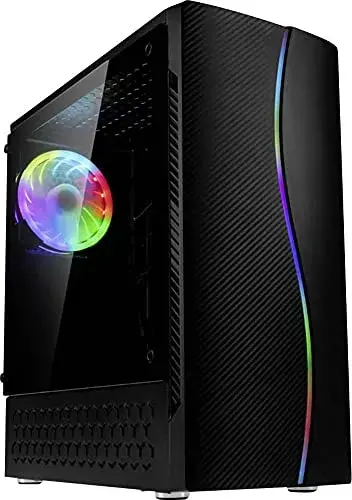 Kolink Inspire K5 ARGB Torre ATX Preto com vidro temperado